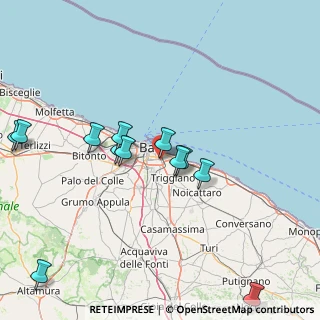 Mappa Via Giovanni Amendola Angolo, 70100 Bari BA, Italia (18.23333)