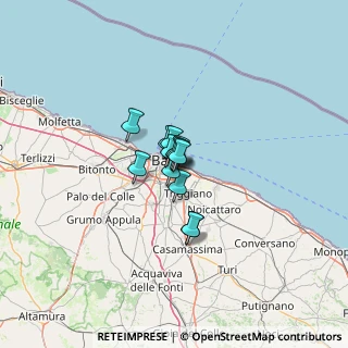 Mappa Via Giovanni Amendola Angolo, 70100 Bari BA, Italia (5.61769)