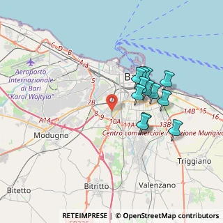 Mappa Bari centro, 70124 Bari BA, Italia (3.27583)