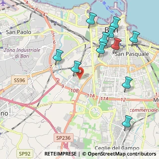 Mappa Bari centro, 70124 Bari BA, Italia (2.51727)