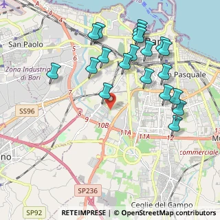 Mappa Bari centro, 70124 Bari BA, Italia (2.3595)