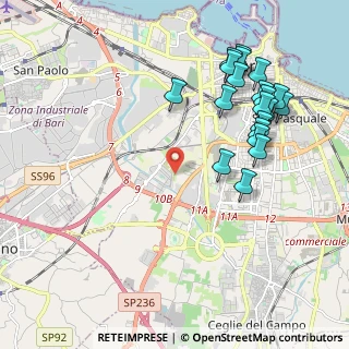 Mappa Bari centro, 70124 Bari BA, Italia (2.4285)