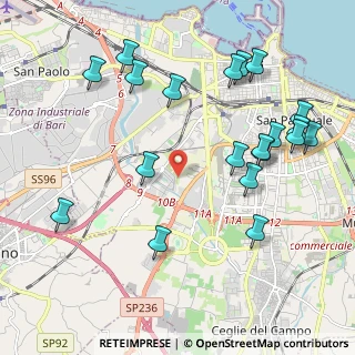 Mappa Bari centro, 70124 Bari BA, Italia (2.541)