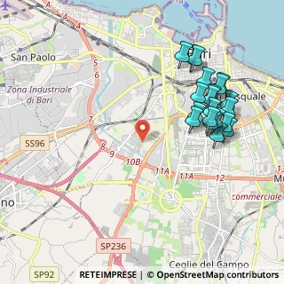 Mappa Bari centro, 70124 Bari BA, Italia (2.376)
