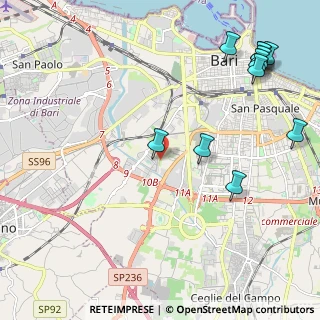 Mappa Bari centro, 70124 Bari BA, Italia (2.97455)