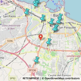Mappa Bari centro, 70124 Bari BA, Italia (2.64833)
