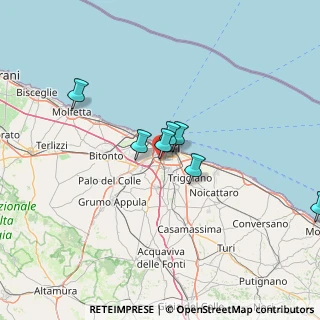 Mappa Bari centro, 70124 Bari BA, Italia (41.40917)
