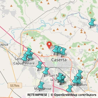 Mappa San Leucio, 81100 Caserta CE, Italia (6.08111)