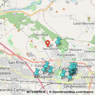 Mappa Via delle Matasse, 81100 Caserta CE, Italia (3.05385)