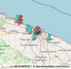 Mappa Via delle Orchidee, 70026 Modugno BA, Italia (8.77818)
