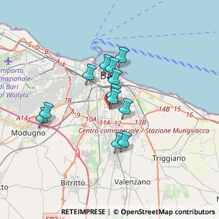 Mappa Via Martin Luther King, 70124 Bari BA, Italia (2.87583)