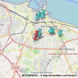 Mappa Via Martin Luther King, 70124 Bari BA, Italia (1.46818)