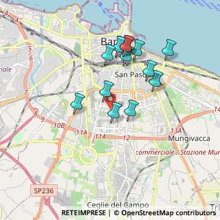 Mappa Via Martin Luther King, 70124 Bari BA, Italia (1.80071)