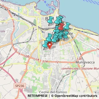 Mappa Via Martin Luther King, 70124 Bari BA, Italia (1.3665)