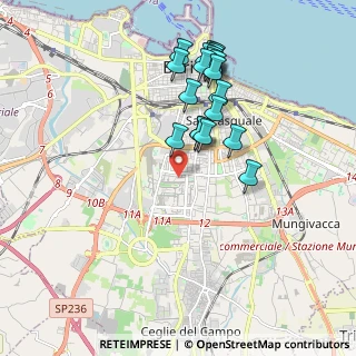 Mappa Via Martin Luther King, 70124 Bari BA, Italia (1.985)