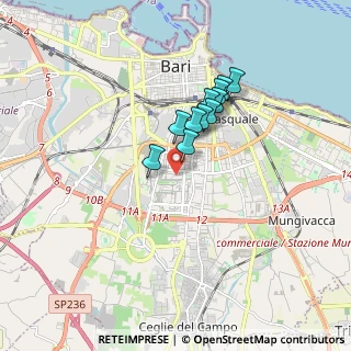 Mappa Via Martin Luther King, 70124 Bari BA, Italia (1.33909)