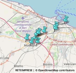 Mappa S.s 96 km119+600, 70026 Modugno BA, Italia (2.26636)