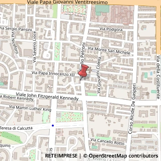 Mappa Via Giulio Petroni, 91/d, 70124 Bari, Bari (Puglia)