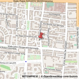 Mappa Via Giulio Petroni, 91, 70124 Bari, Bari (Puglia)