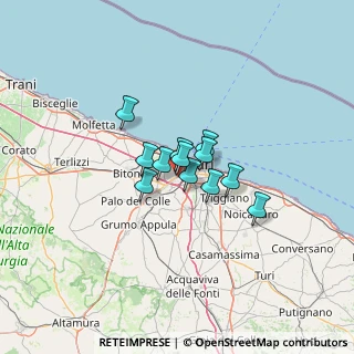 Mappa Km 120, 70100 Bari BA, Italia (7.43)