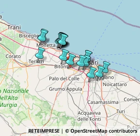 Mappa SP 231 km 77, 70032 Bitonto BA, Italia (10.3985)