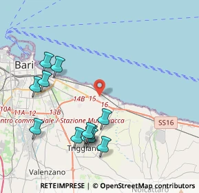 Mappa Via Fratelli Spizzico, 70126 Bari BA, Italia (4.71333)