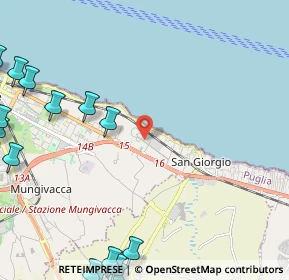 Mappa Via Fratelli Spizzico, 70126 Bari BA, Italia (4.069)