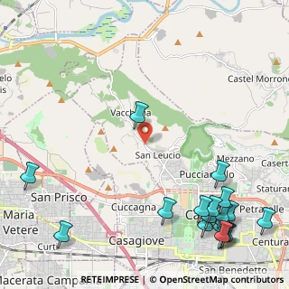 Mappa Via Vaccheria, 81100 Caserta CE, Italia (3.49222)