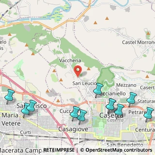 Mappa Via Vaccheria, 81100 Caserta CE, Italia (3.34455)