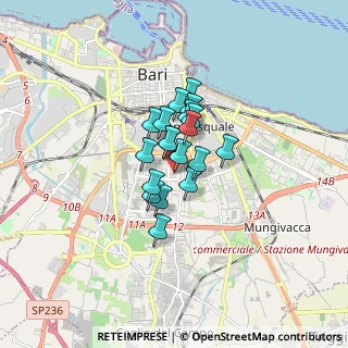 Mappa Via Domenico Morea, 70124 Bari BA, Italia (1.01632)