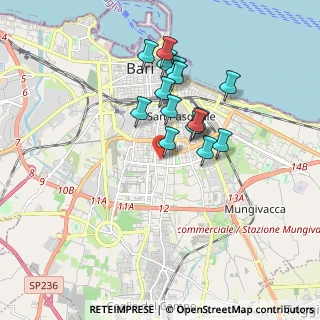 Mappa Via Effrem Datto, 70125 Bari BA, Italia (1.59333)