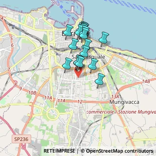 Mappa Via Effrem Datto, 70125 Bari BA, Italia (1.6685)