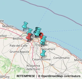 Mappa , 70126 Bari BA, Italia (7.58467)