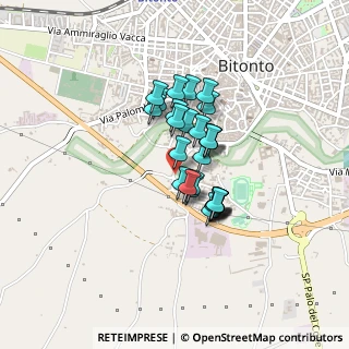 Mappa Via Megra, 70032 Bitonto BA, Italia (0.3)