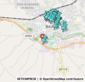 Mappa Via Megra, 70032 Bitonto BA, Italia (1.0255)