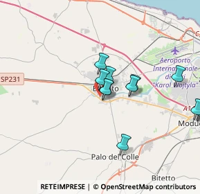 Mappa Via Megra, 70032 Bitonto BA, Italia (4.46643)