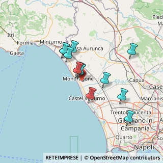 Mappa SP  259 III Tratto Zona industriale, 81034 Mondragone CE, Italia (12.62917)