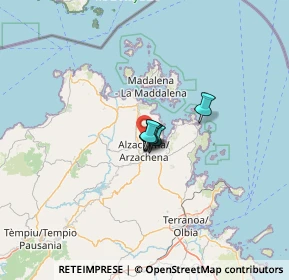 Mappa Localita' Rena, 07021 Arzachena SS, Italia (61.491)