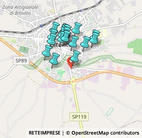 Mappa Via Palo, 70032 Bitonto BA, Italia (0.772)