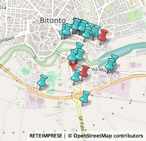 Mappa Via Palo, 70032 Bitonto BA, Italia (0.416)
