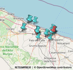 Mappa Via Palo, 70032 Bitonto BA, Italia (10.6735)