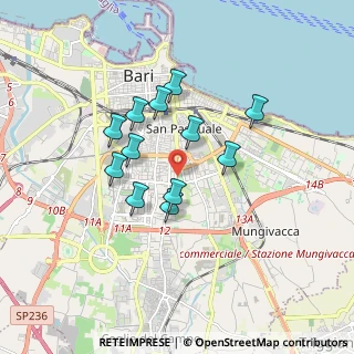 Mappa , 70125 Bari BA, Italia (1.51333)