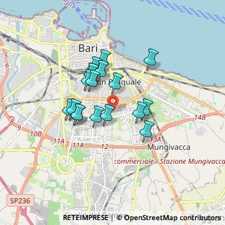 Mappa , 70125 Bari BA, Italia (1.45889)