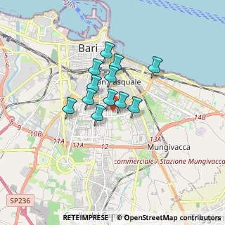 Mappa , 70125 Bari BA, Italia (1.20667)