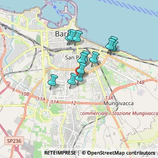Mappa , 70125 Bari BA, Italia (1.40846)