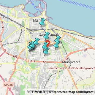 Mappa , 70125 Bari BA, Italia (1.30833)