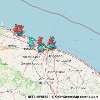Mappa , 70125 Bari BA, Italia (11.95667)
