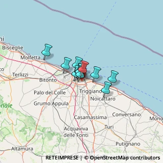 Mappa , 70125 Bari BA, Italia (6.80364)