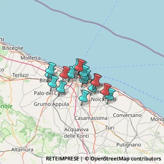 Mappa , 70125 Bari BA, Italia (8.17167)
