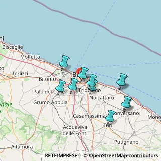 Mappa , 70125 Bari BA, Italia (14.06818)